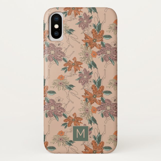 Star Wars | Botanical Floral Pattern Case-Mate iPhone Case (Back)