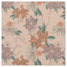 Star Wars | Botanical Floral Pattern Fabric