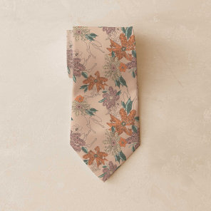 Star Wars | Botanical Floral Pattern Neck Tie