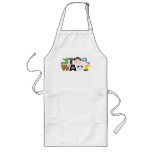Star Wars Character Letters Logo Long Apron