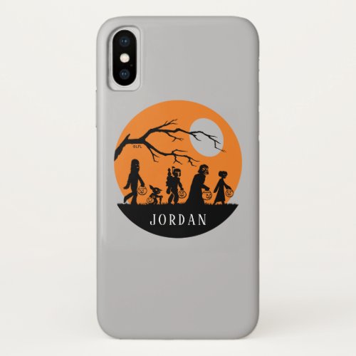 Star Wars Characters  Trick or Treat iPhone X Case
