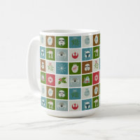Star Wars Christmas Icon Pattern Coffee Mug