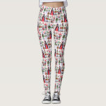 Star Wars Classic Christmas Icon Pattern Leggings
