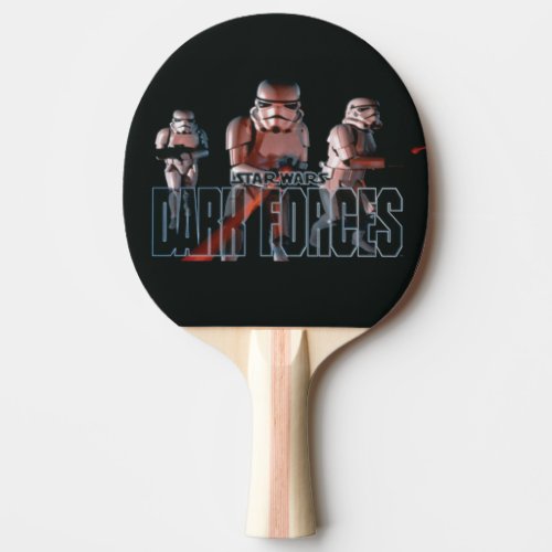 Star Wars Dark Forces Video Game Cover Ping Pong Paddle
