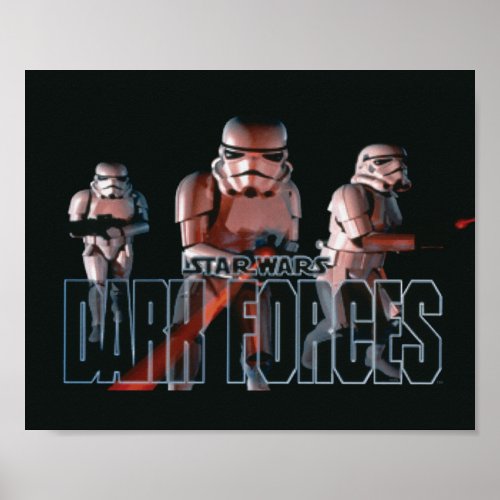 Star Wars Dark Forces Video Game Cover Poster