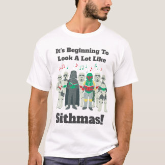 Star Wars Dark Side Carollers T-Shirt