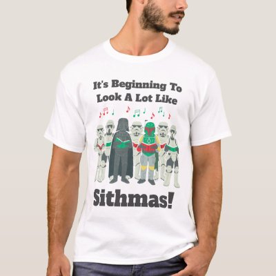 Star Wars Dark Side Carollers T-Shirt