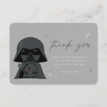 Star Wars | Darth Vader Baby Shower Thank You Invitation