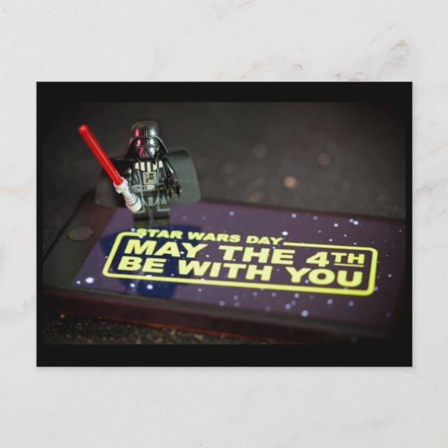 Star Wars Day Greeting Card (May 4th) (Front)