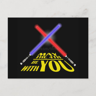 Star Wars Day Greeting Card (May Fourth)