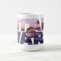 Star Wars Desert Title With The Child Coffee Mug