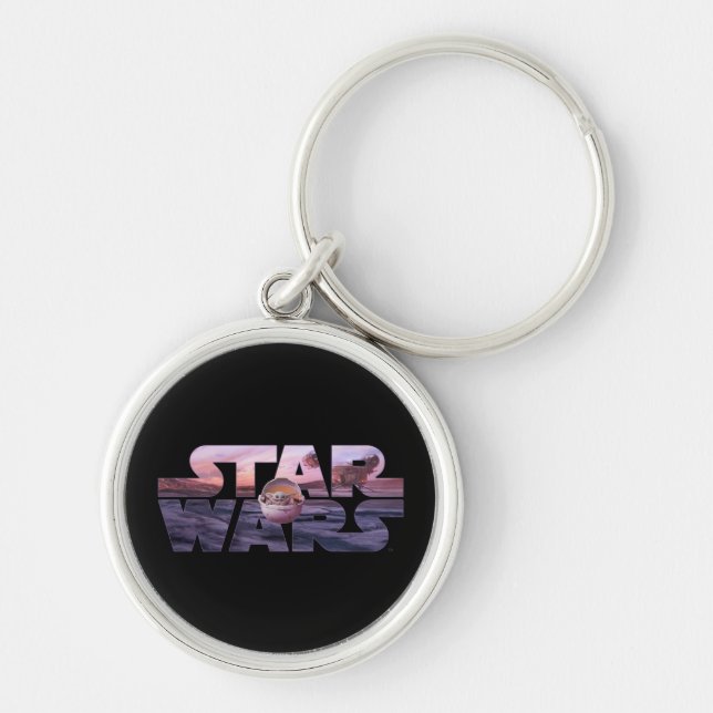 Star Wars Desert Title With The Child Keychain (Front)