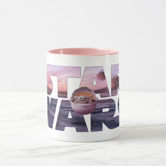 Star Wars Desert Title With The Child Mug (Center)