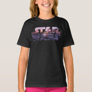 Star Wars Desert Title With The Child T-Shirt
