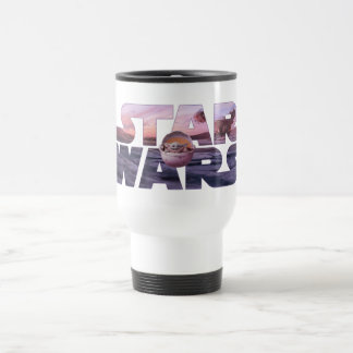 Star Wars Desert Title With The Child Travel Mug