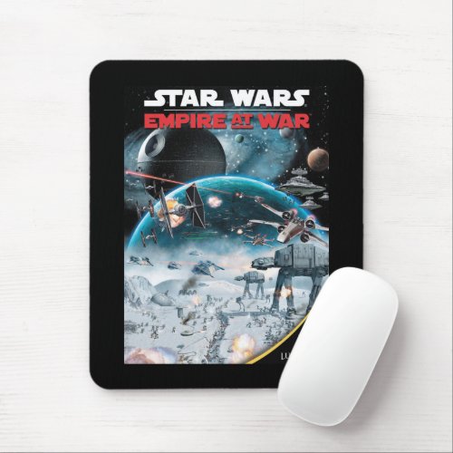 Star Wars Empire At War Video Game Cover Mouse Pad