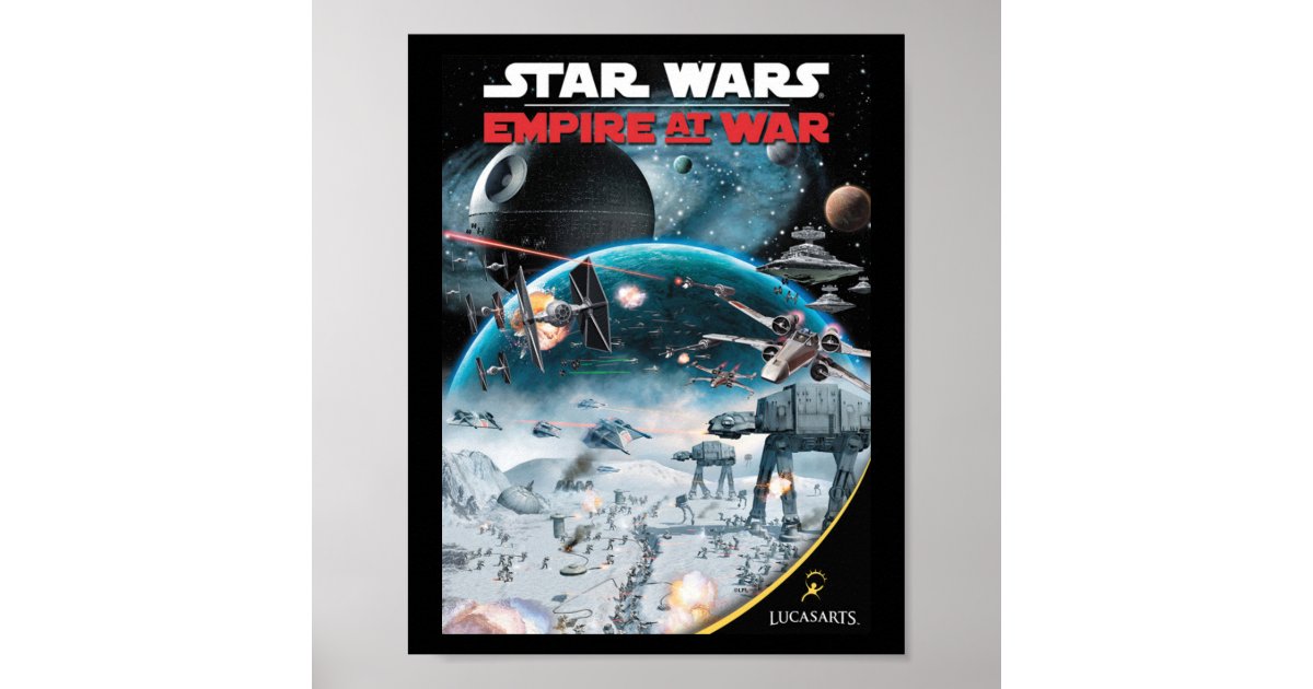 Wars: Empire At War Game Cover Poster |