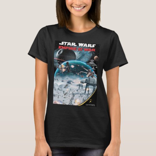 Star Wars Empire At War Video Game Cover T_Shirt