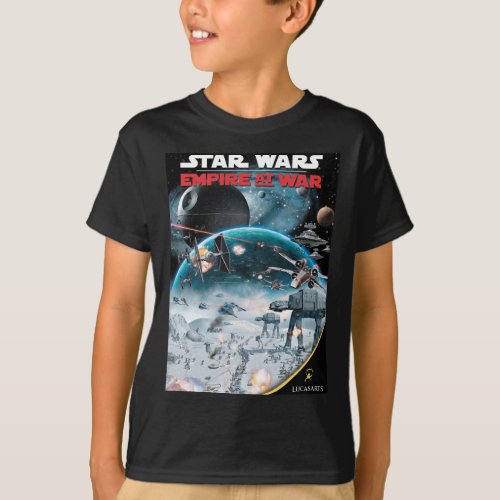 Star Wars Empire At War Video Game Cover T_Shirt
