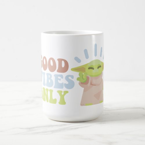 Star Wars _ Grogu  Good Vibes Only Coffee Mug