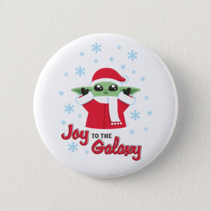 Star Wars Grogu Joy To The Galaxy Button