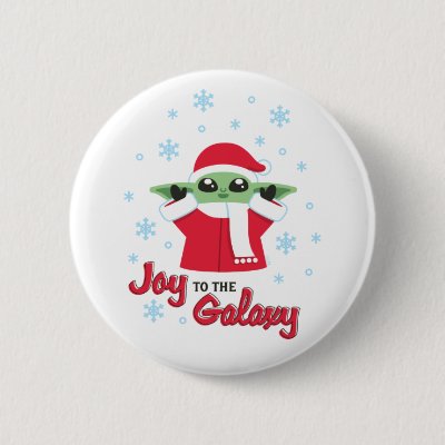Star Wars Grogu Joy To The Galaxy Button