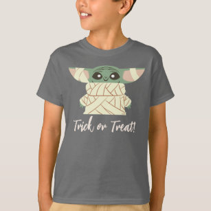 Star Wars Grogu Mummy Halloween Graphic T-Shirt