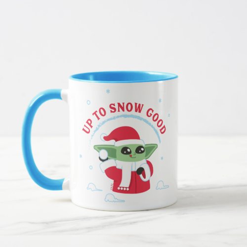 Star Wars Grogu Up To Snow Good Mug