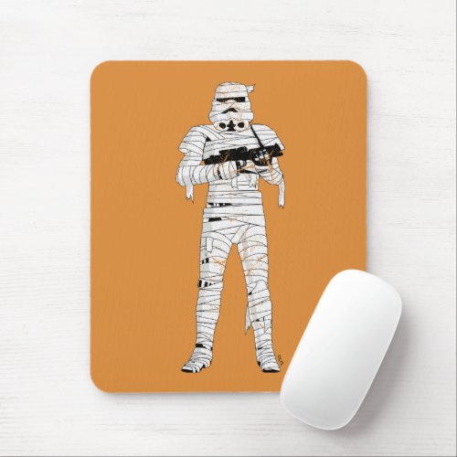 Star Wars  Halloween Mummy Trooper Mouse Pad