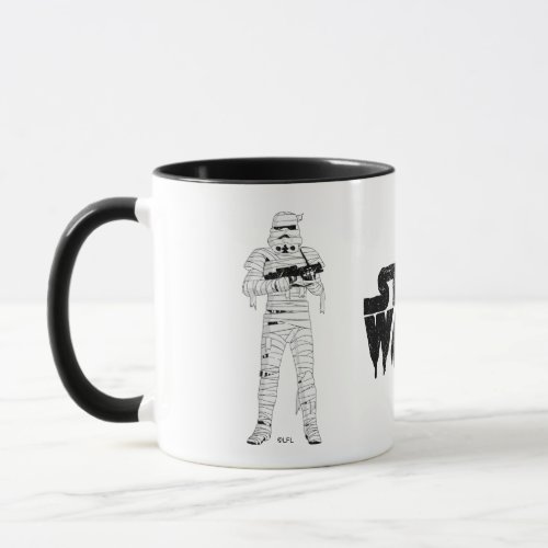 Star Wars  Halloween Mummy Trooper Mug