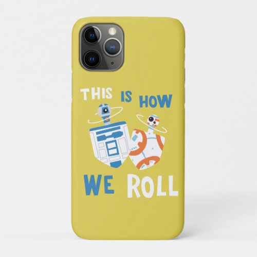 Star Wars Hanukkah R2_D2  BB_8 Dreidels iPhone 11 Pro Case