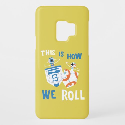 Star Wars Hanukkah R2_D2  BB_8 Dreidels Case_Mate Samsung Galaxy S9 Case