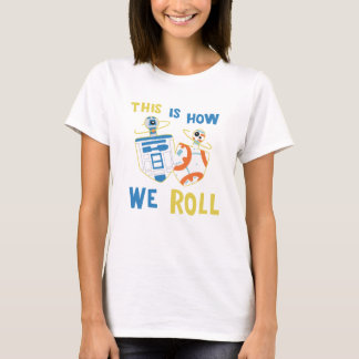 Star Wars Hanukkah R2-D2 & BB-8 Dreidels T-Shirt