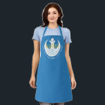 Star Wars Hanukkah Rebel Insignia Menorah Apron<br><div class="desc">Check out this Rebel Insignia and menorah with the quote: "A little bit of light dispels a lot of darkness".</div>