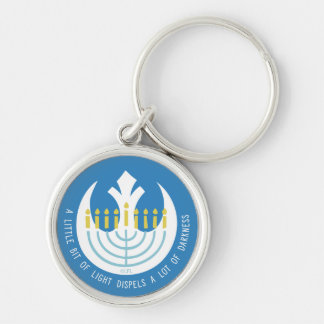 Star Wars Hanukkah Rebel Insignia Menorah Keychain