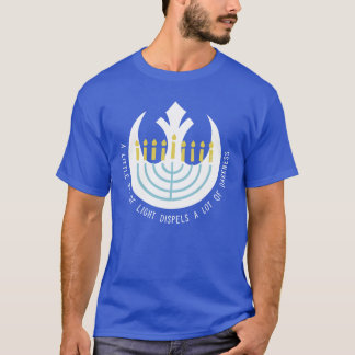 Star Wars Hanukkah Rebel Insignia Menorah T-Shirt