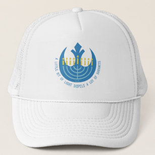 Star Wars Hanukkah Rebel Insignia Menorah Trucker Hat