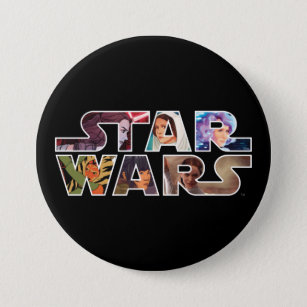 Star Wars Heroine Logo Button