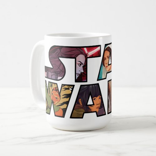 Star Wars Heroine Logo Coffee Mug