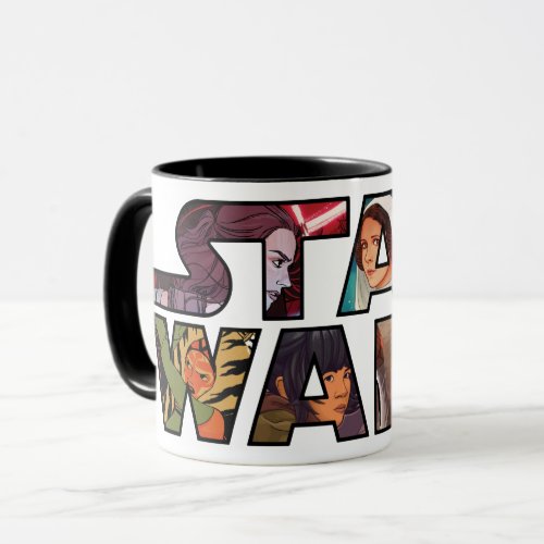 Star Wars Heroine Logo Mug
