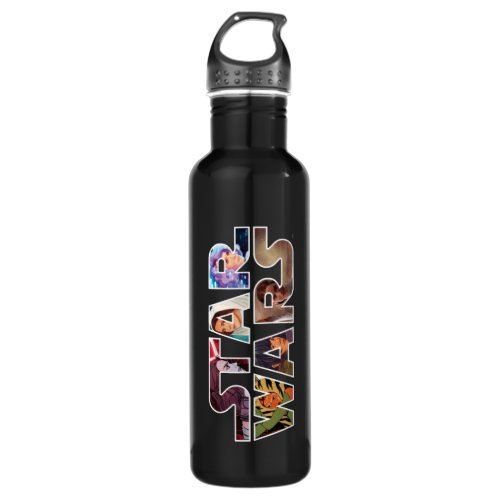 Star Wars Heroine Logo Stainless Steel Water Bottle