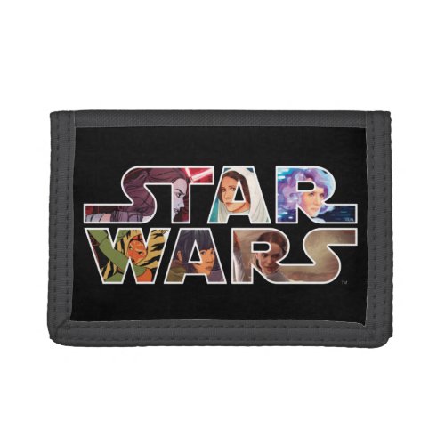 Star Wars Heroine Logo Trifold Wallet