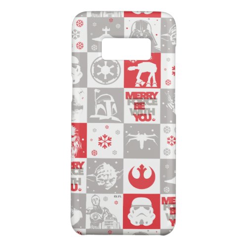 Star Wars Holiday Icon Grid Pattern Case_Mate Samsung Galaxy S8 Case