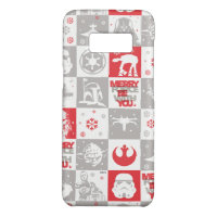 Star Wars Holiday Icon Grid Pattern Case-Mate Samsung Galaxy S8 Case