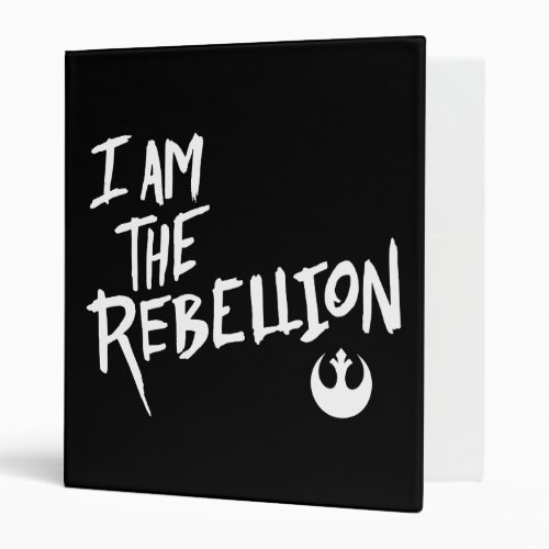 Star Wars  I Am The Rebellion 3 Ring Binder