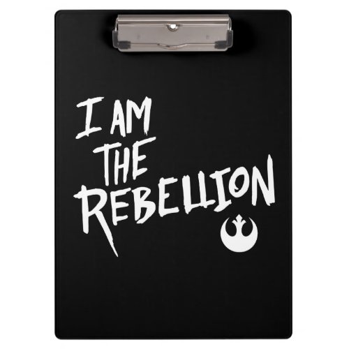 Star Wars  I Am The Rebellion Clipboard