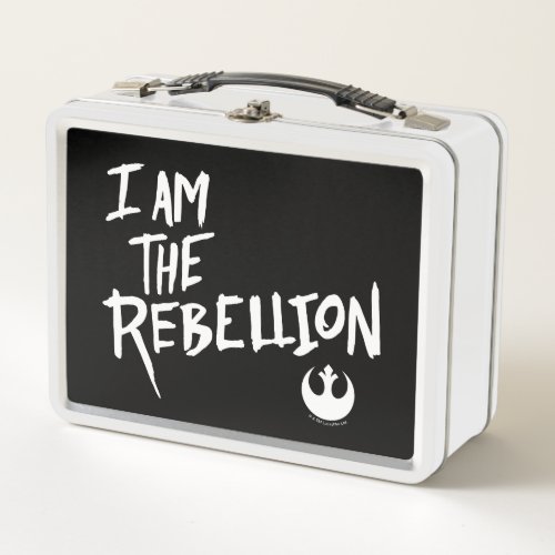 Star Wars  I Am The Rebellion Metal Lunch Box