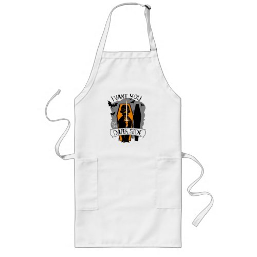 Star Wars  I Want You for the Dark Side Long Apron