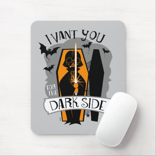 Star Wars  I Want You for the Dark Side Mouse Pad