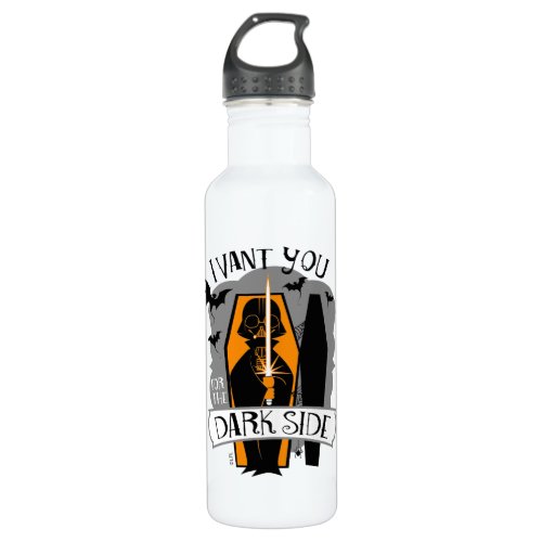 Star Wars  I Want You for the Dark Side Stainless Steel Water Bottle